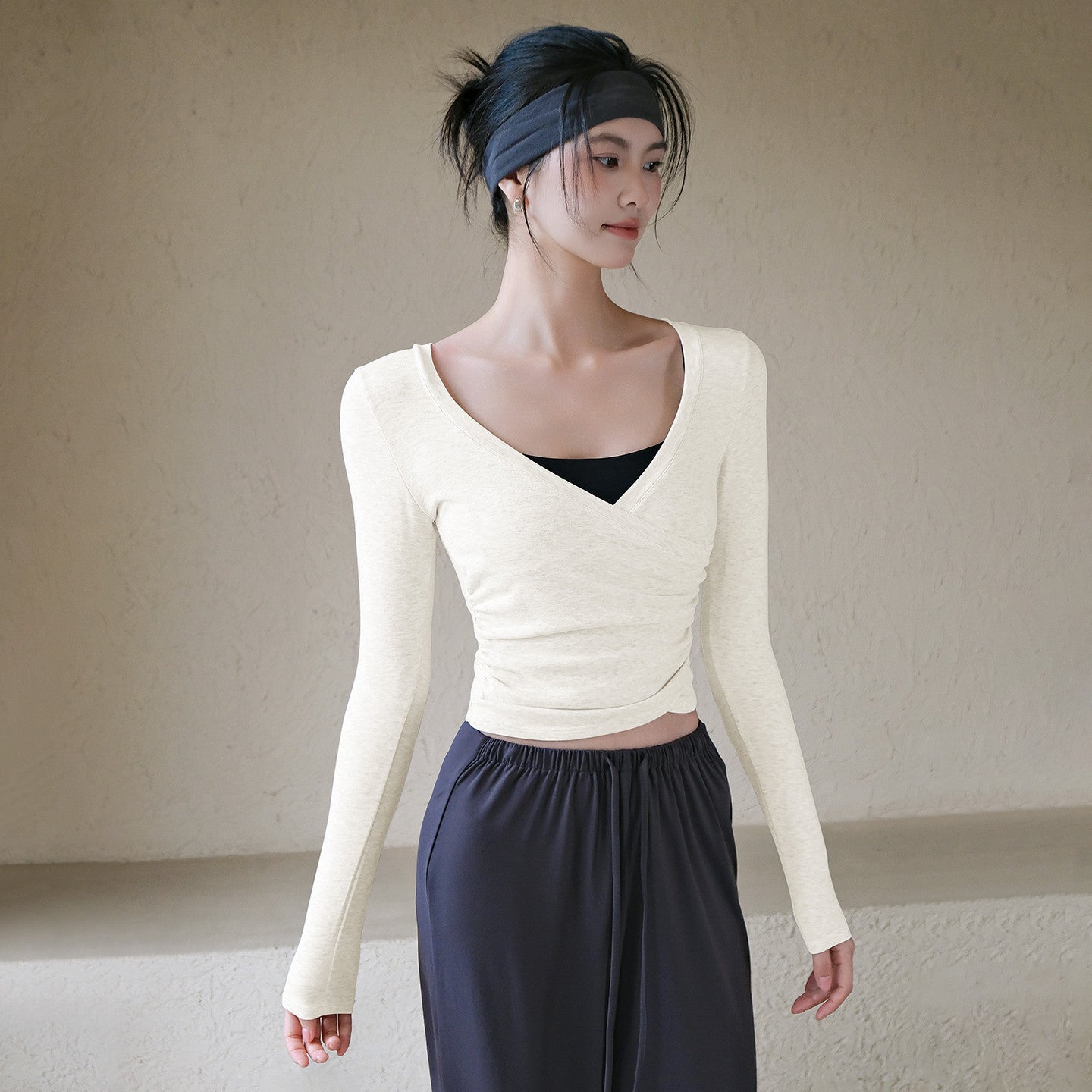 New Autumn Comfortable Pilates Training Fitness Long Sleeves