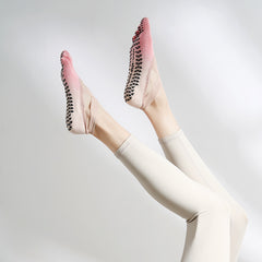 Gradient five-toe non-slip socks