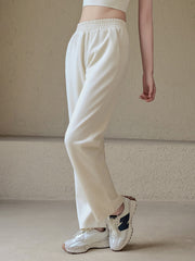 Loose high-waisted casual trousers