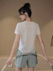 Loose quick-drying short sleeves