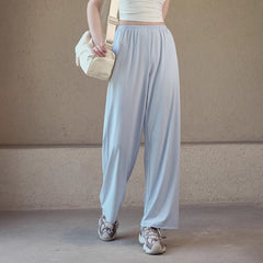 Loose, Breathable straight-leg pants