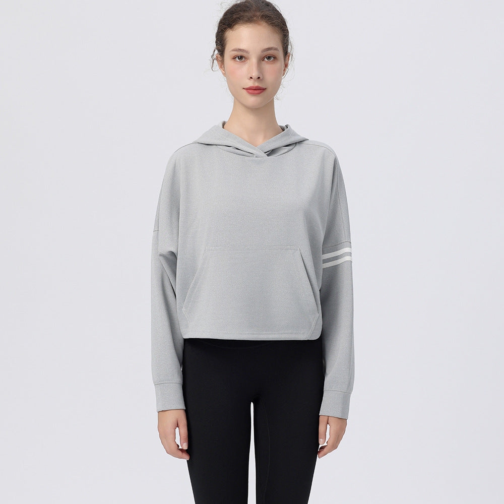Plus size European and American hooded sports sweatshirt