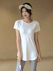 Quick-drying slimming short sleeves