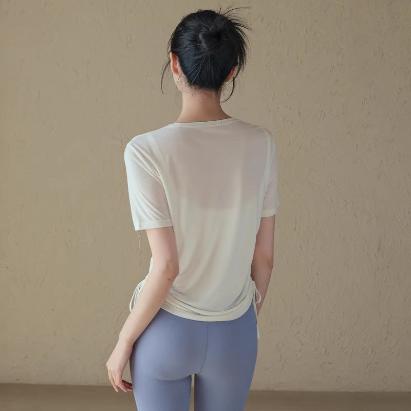 Lightweight, Breathable, Loose and slim short-sleeved cover-up