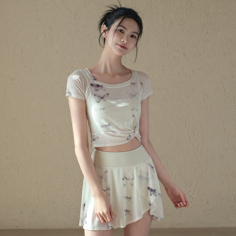 Chinese-style mesh top
