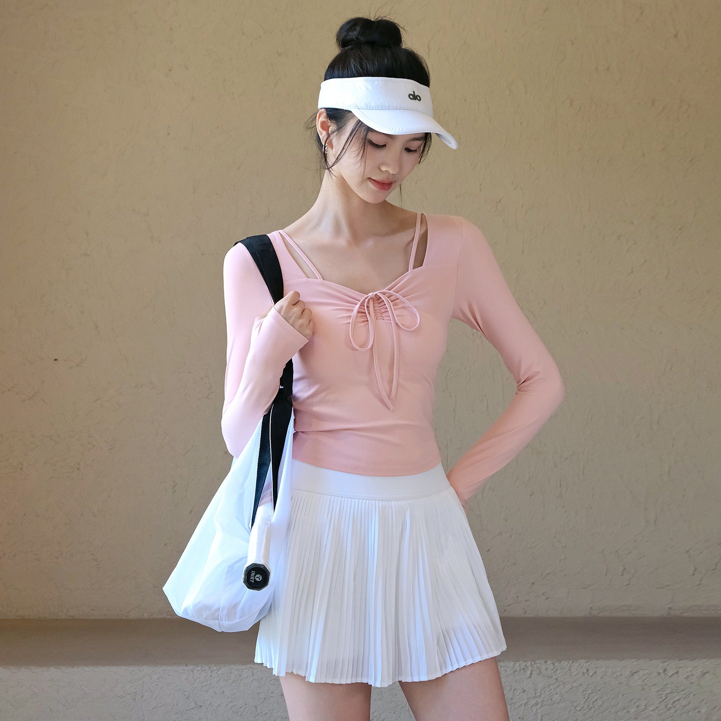 High-value autumn sports comfortable long-sleeved fitness T-shirt with chest pads