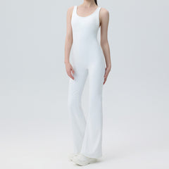 Casual cut-out backless running one-piece yoga suit