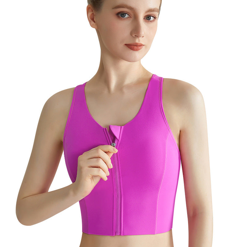 Racerback sports bra