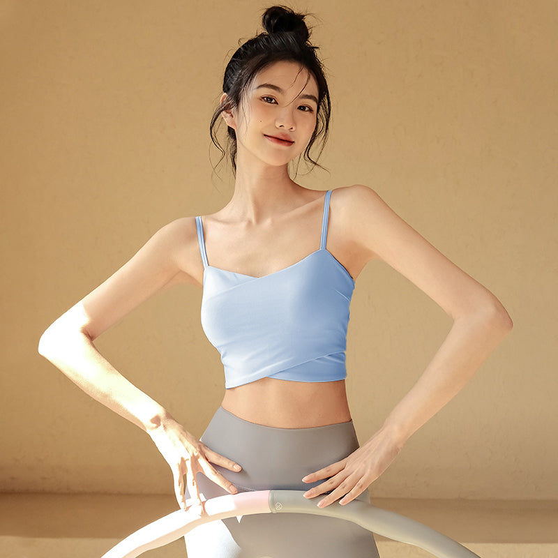 A high-end feel can be worn with a sports bra