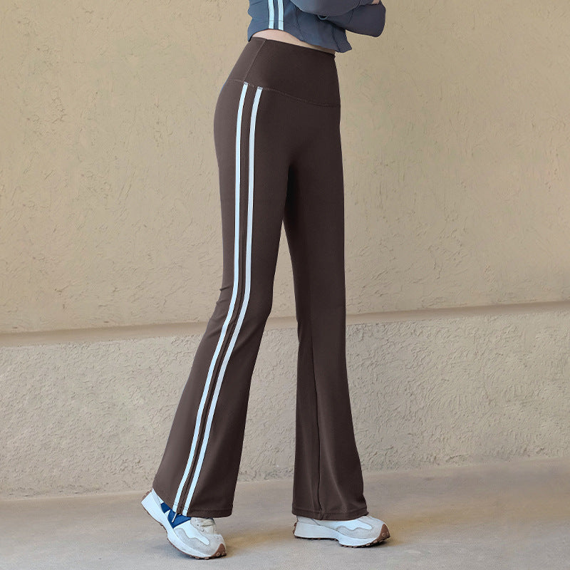 Slim flared sweatpants