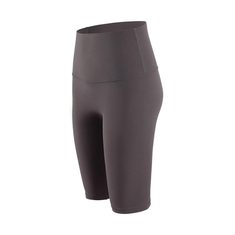 High-waisted skin-friendly breathable cropped pants