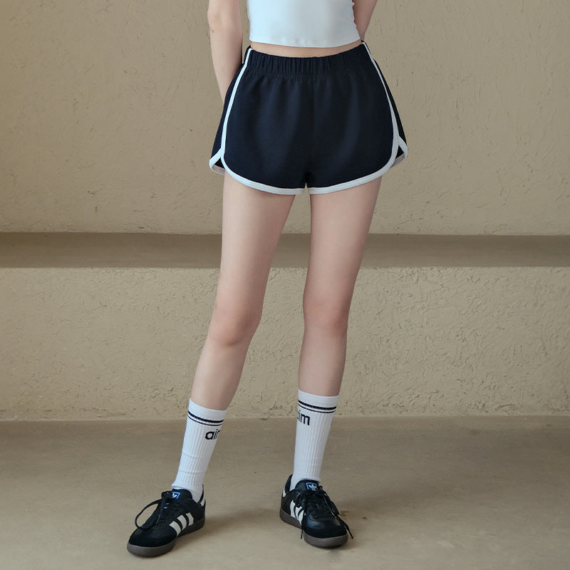 Contrasting fashionable loose sweatpants