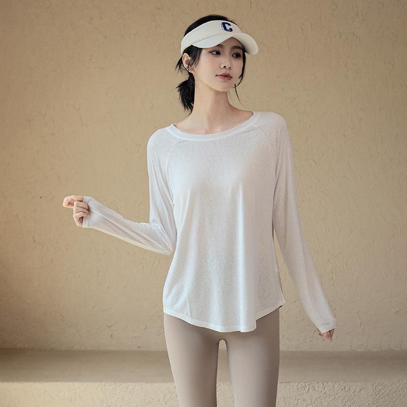 Breathable Long Sleeve Sports Top