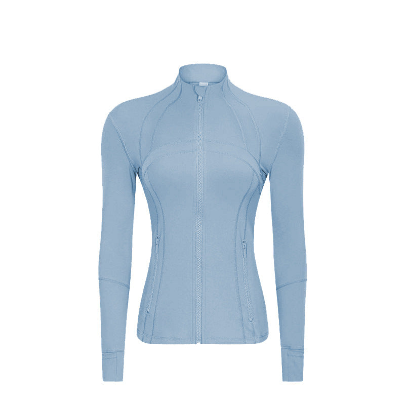 Stretchable Zipper Yoga Jacket