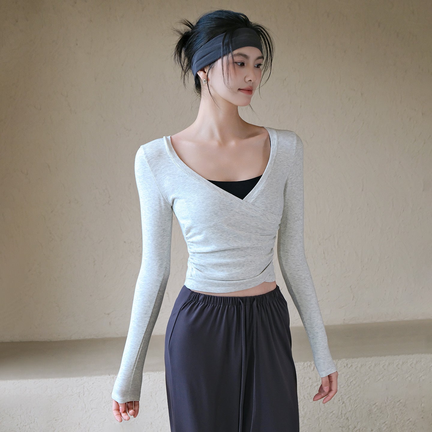 New Autumn Comfortable Pilates Training Fitness Long Sleeves