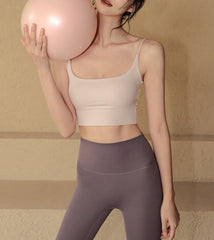 Padded back bra