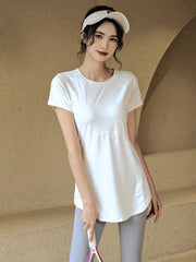 Quick-drying slimming short sleeves