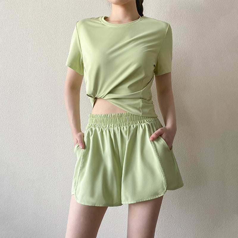 Breathable and quick-drying outdoor running sports set