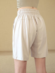 Loose high-waisted cropped pants
