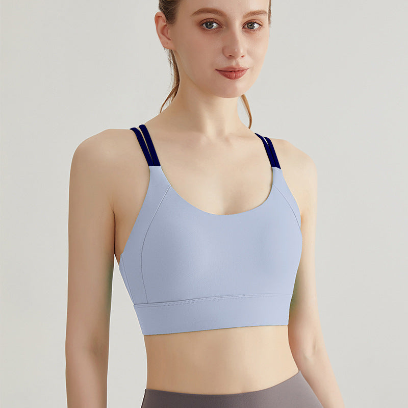 Cross back yoga tank top