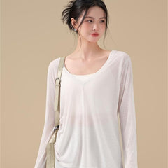 Autumn thin breathable sports cover-up