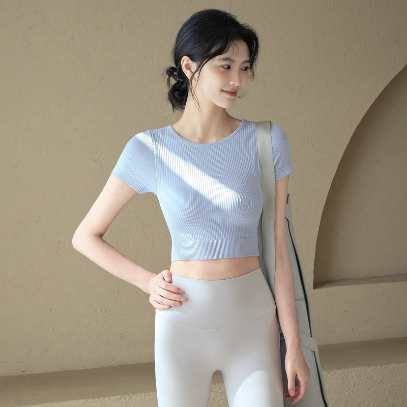 Tight Sports T-Shirt With Pads