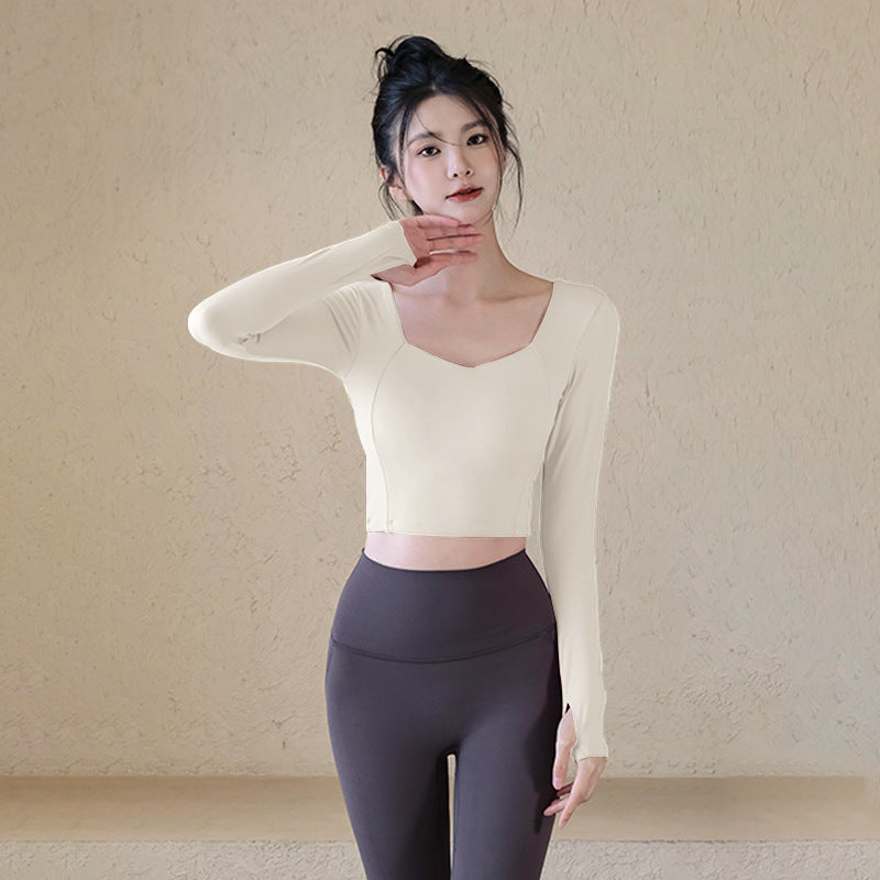 Sexy Back Long Sleeve with Padding