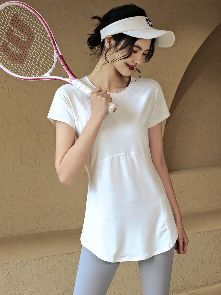 Quick-drying slimming short sleeves