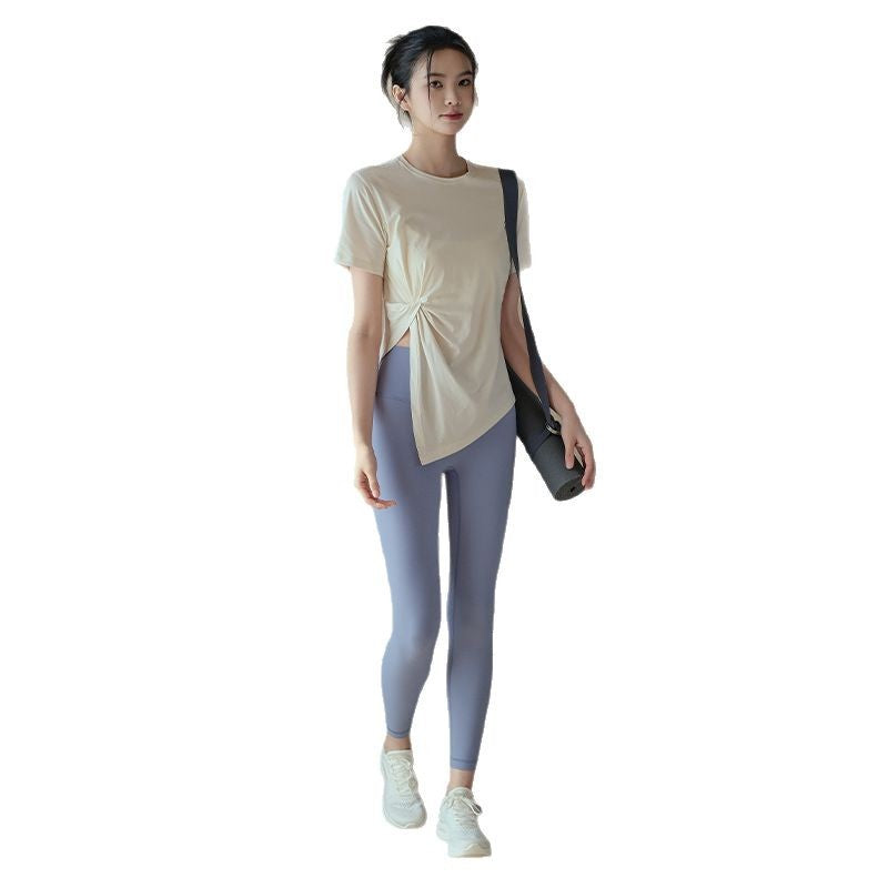 Twisted, Lightweight, Breathable short sleeves