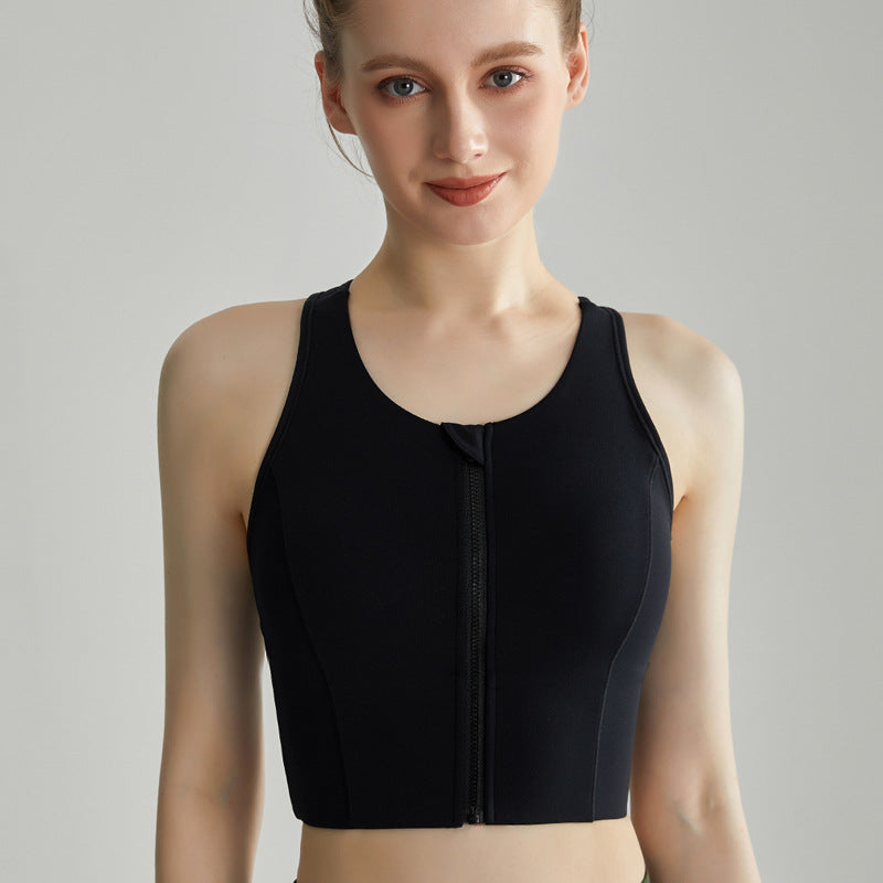 Racerback sports bra