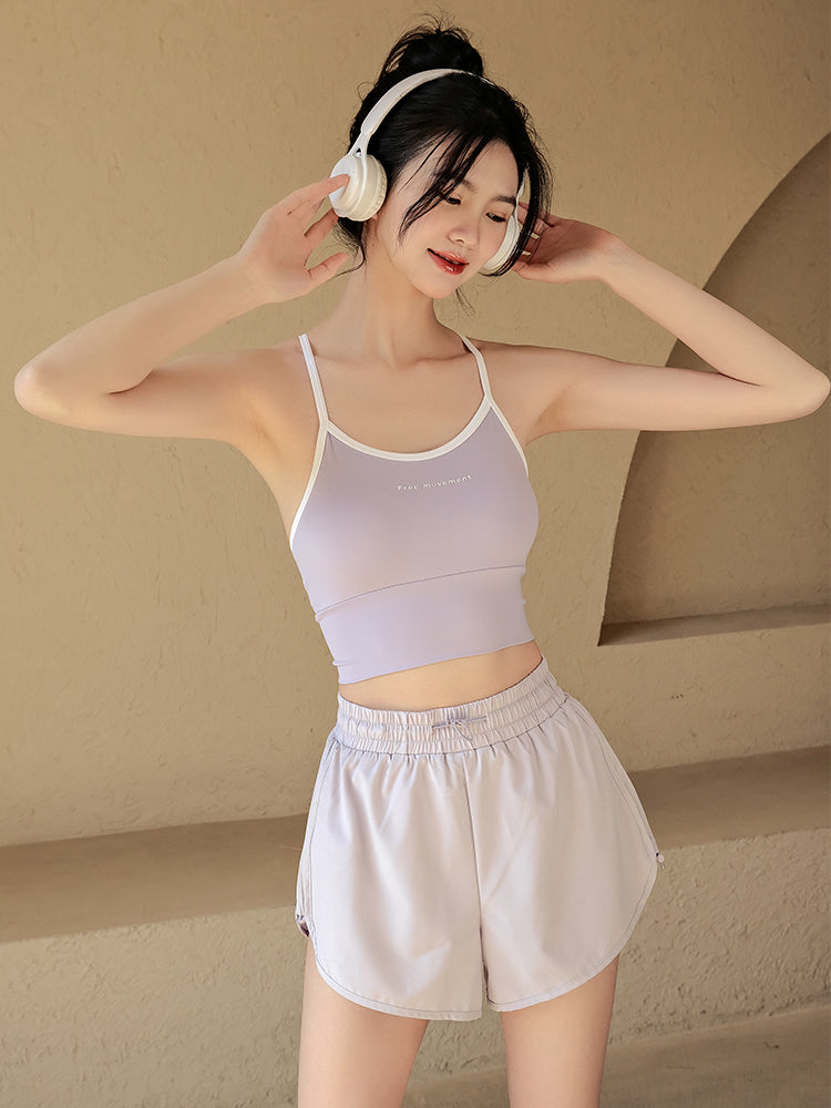 Loose anti-exposure short shorts