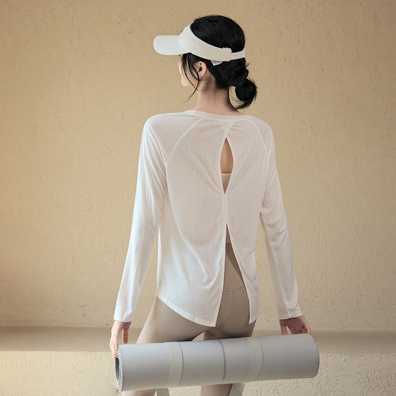 Breathable Long Sleeve Sports Top
