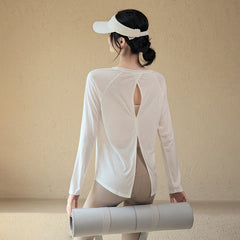 Breathable Long Sleeve Sports Top