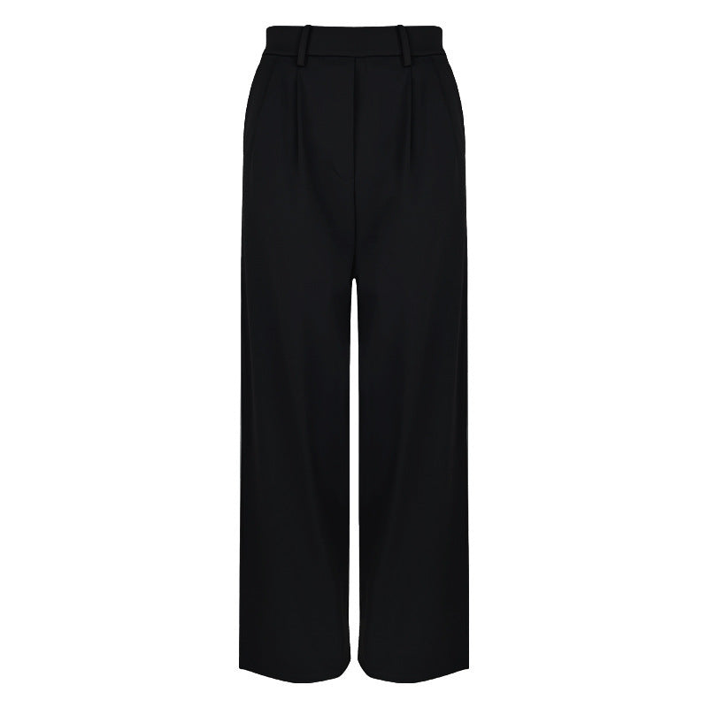 Autumn and winter high-elastic breathable slacks