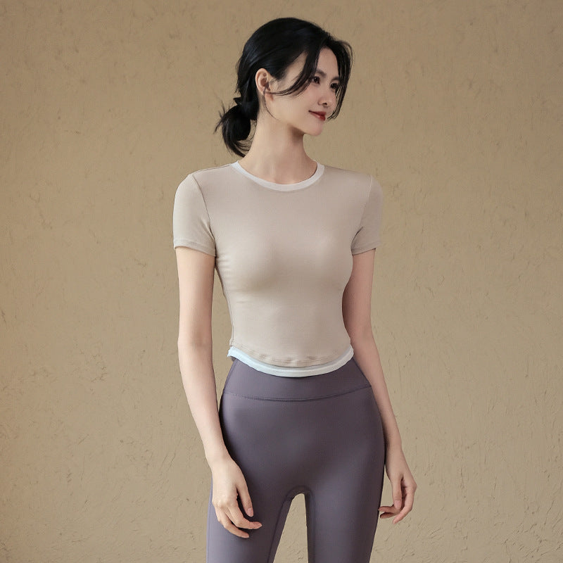 Slim-fit short sleeve t-shirt