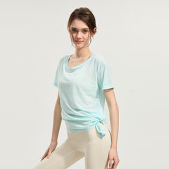 Loose cool sunscreen quick-drying clothing with side slits