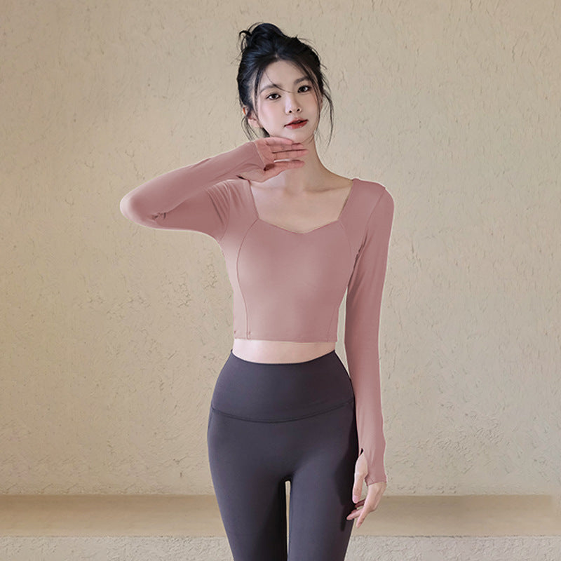Sexy Back Long Sleeve with Padding