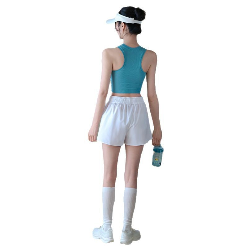 Loose and slim casual breathable sports shorts