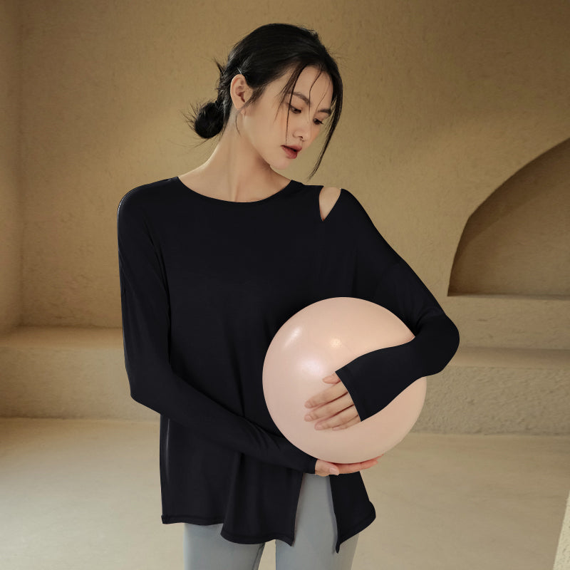 Loose and quick-drying yoga long-sleeved T-shirt
