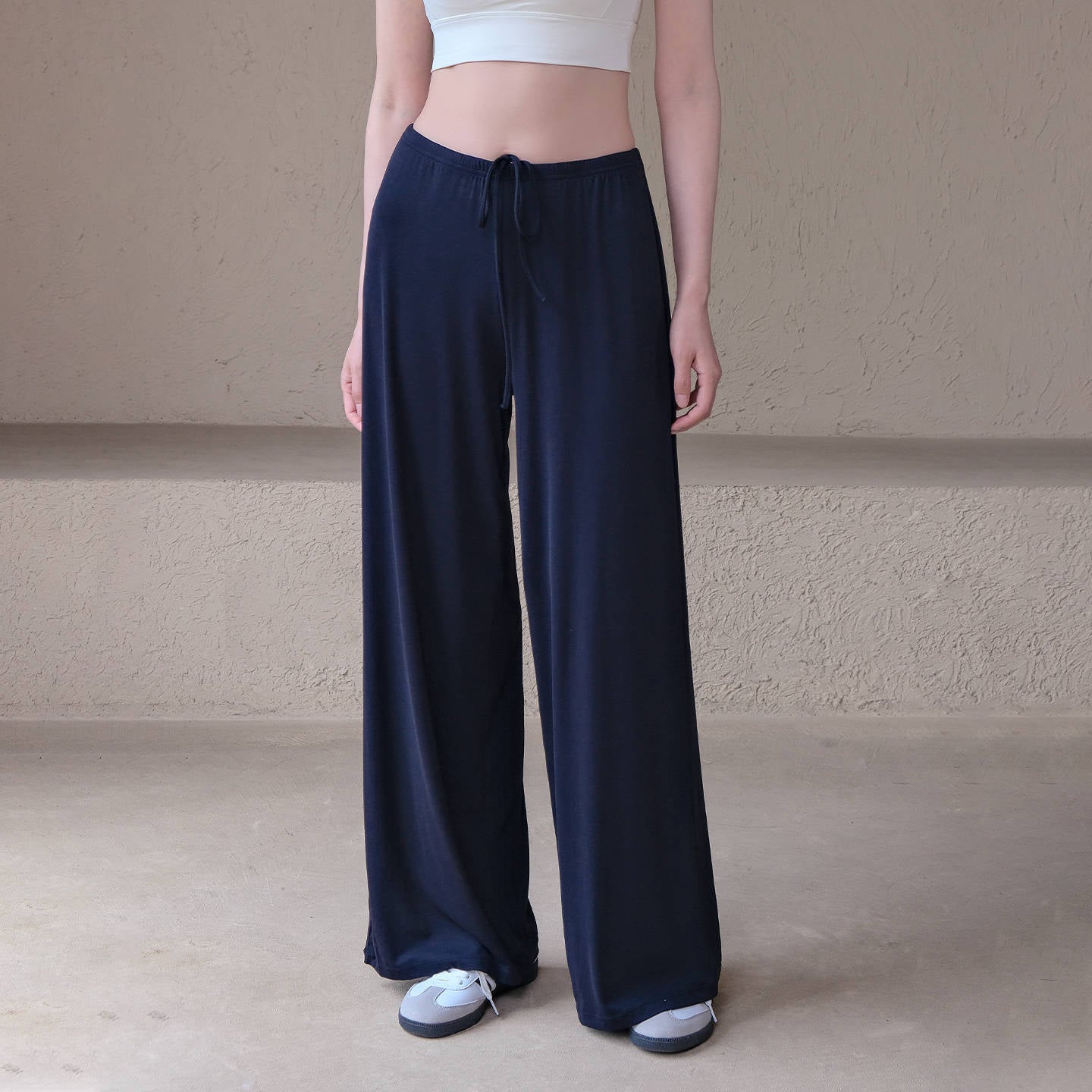 Cool, Breathable, Loose, Thin, Antibacterial, Running sports wide-leg pants