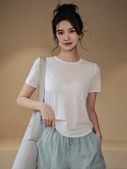 Loose quick-drying short sleeves