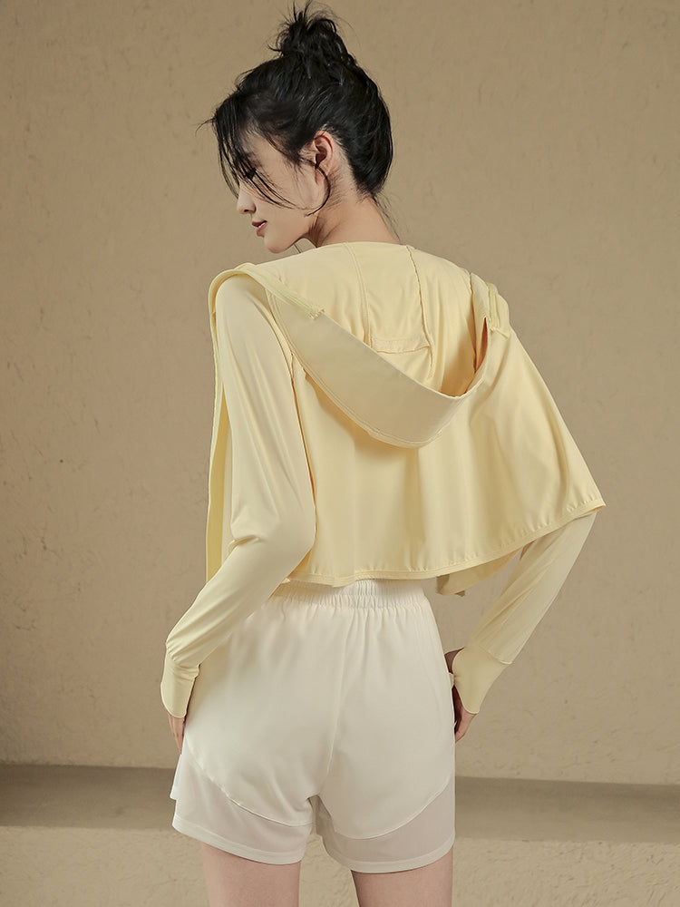 Loose sun protection jacket