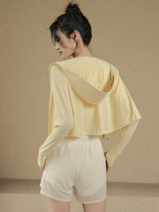 Loose sun protection jacket