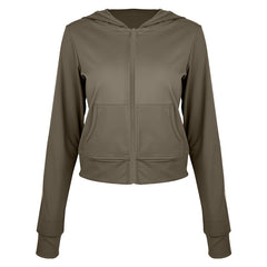 Autumn and winter breathable side pocket sports jacket