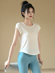 Quick-drying breathable short sleeves
