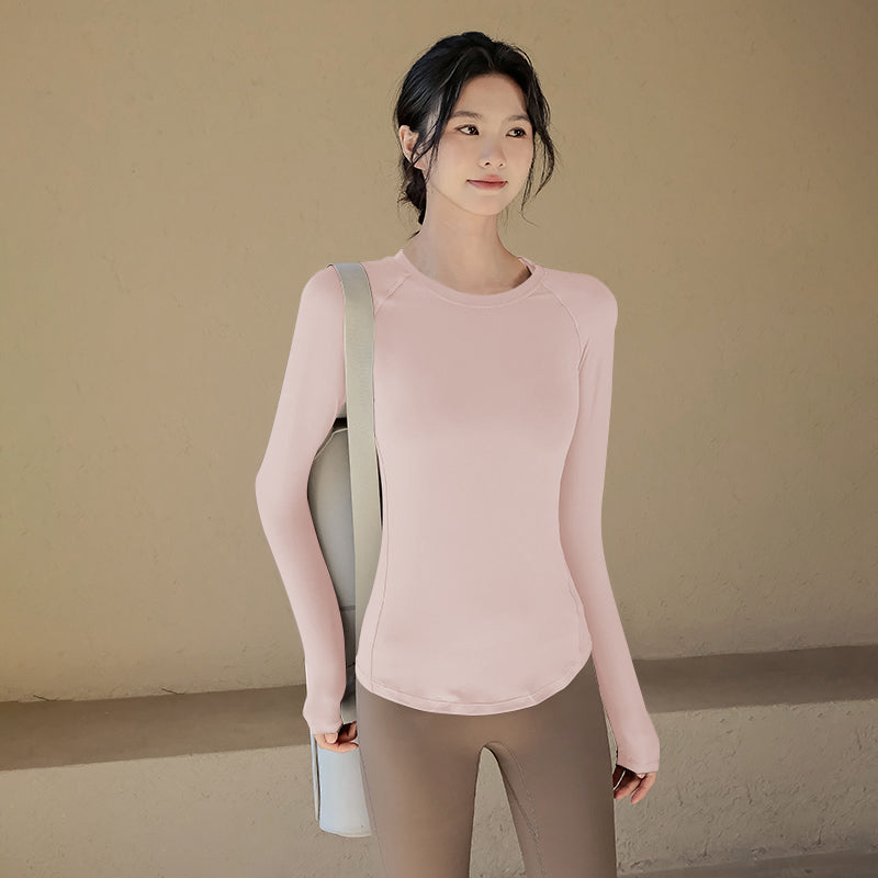 Warm slim fit long sleeves
