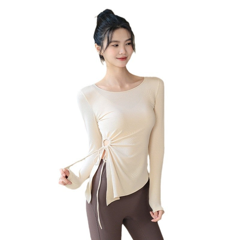 Slim-Fit Long Sleeve T-Shirt Top