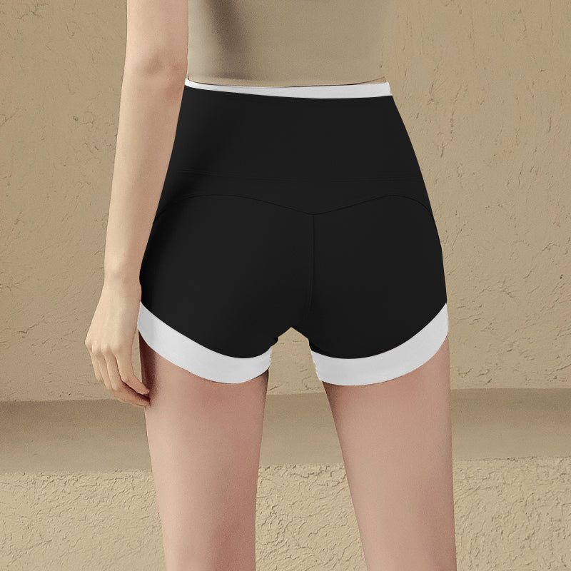Quick-drying peach buttocks three-point pants