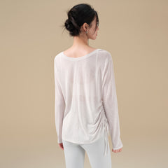 Autumn thin breathable sports cover-up
