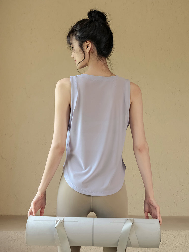 Loose smock sports vest
